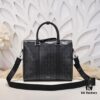 692f1044db12d2ebc1fae8b3 Dior Latest Men's Briefcase/Handbag from Official Counter - Hit the Road Series, Black CD Diamond Canvas with Signature Straps, Spacious Design, Model D8009
