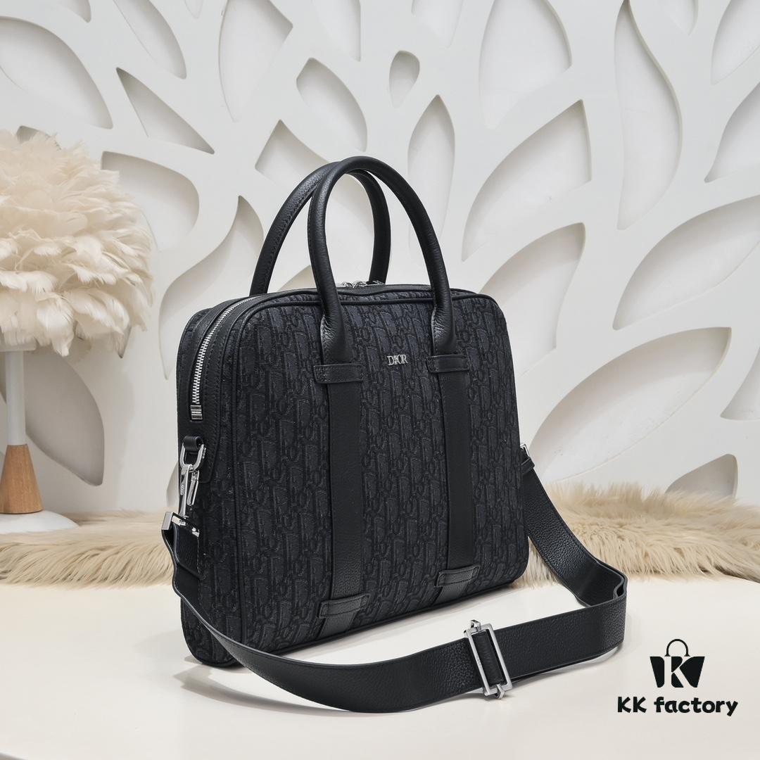 692f10dd4ecd253cf1078bee Dior Latest Men's Briefcase from Official Counter - Website Synchronized, Original Quality
