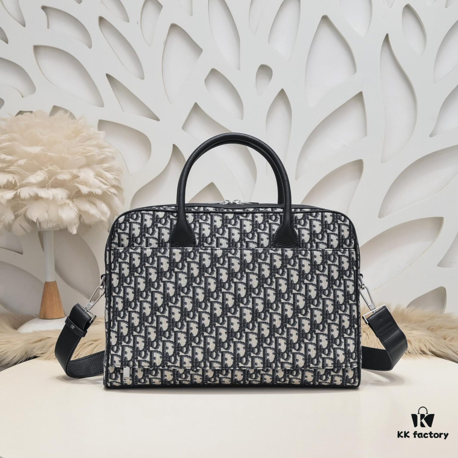 692f10de4ecd253cf1078bf1 Dior Latest Men's Briefcase from Official Counter - Synchronized with Website, Original Quality