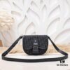 692f10e84ecd253cf1078c06 Dior Latest Men's Messenger Bag / Shoulder Bag - Gallop Model D9674 in Black Fabric with Leather Trim