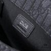 692f10ea4ecd253cf1078c0a Dior Latest Men's Messenger Bag / Shoulder Bag - Gallop Model D9674 in Black Fabric with Leather Trim