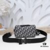 692f10f74ecd253cf1078c23 Dior Latest Men's Shoulder Bag Blue Cloth Version D9666