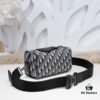 692f10f84ecd253cf1078c25 Dior Latest Men's Shoulder Bag Blue Cloth Version D9666