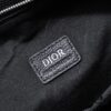 692f11054ecd253cf1078c3d Dior Latest Men's Messenger Bag / Shoulder Bag - Black Oblique Print with Grained Calfskin