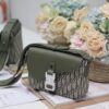 692f110a4ecd253cf1078c46 Small Men's Saddle Flap Messenger Bag in Khaki Canvas