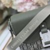 692f110e4ecd253cf1078c4d Small Men's Saddle Flap Messenger Bag in Khaki Canvas