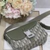 692f110e4ecd253cf1078c4e Small Men's Saddle Flap Messenger Bag in Khaki Canvas