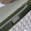 692f11114ecd253cf1078c54 Small Men's Saddle Flap Messenger Bag in Khaki Canvas