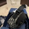 692f113a4ecd253cf1078c9f Dior Men's Saddle Messenger Bag ✅ Leather Canvas Foldable Box ️ Size 23.18