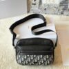 692f11444ecd253cf1078cb0 Genuine Leather Version DIOR Men's Messenger Bag
