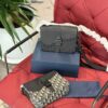Dior New Men's Saddle Messenger Bag in Leather and Fabric