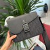 Dior New Men's Saddle Messenger Bag in Leather and Fabric