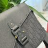 Dior New Men's Saddle Messenger Bag in Leather and Fabric