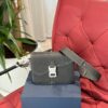 692f114e4ecd253cf1078cc4 Full Leather Dior Men's Saddle Messenger Bag