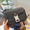 Full Leather Dior Men's Saddle Messenger Bag