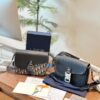 Full Leather Dior Men's Saddle Messenger Bag