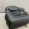 DIOR Men's Sac à dos 8 Denim Saddle Backpack, Unisex Large-Capacity Backpack, Book Bag with Precision Inlay Craftsmanship, Classic and Versatile Design