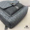 692f11904ecd253cf1078d5b DIOR Men's Sac à dos 8 Denim Saddle Backpack, Unisex Large-Capacity Backpack, School Bag with Precise Inlay Craftsmanship, Classic and Versatile