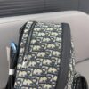 692f11954ecd253cf1078d68 DIOR Men's Sac à dos 8 Denim Saddle Backpack, Unisex Large-Capacity Bag, Book Bag with Expert Inlay Workmanship, Classic and Versatile