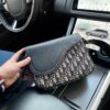 692f11ae4ecd253cf1078d9f High-End New Arrival 'Dior Saddle' Messenger Bag, Oblique Monogram Embroidered, Premium Imported Canvas Fabric, Men's Crossbody Bag with Clear Logo Hardware, Smooth Zipper, Refined Craftsmanship
