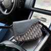 692f11af4ecd253cf1078da2 High-End New Arrival 'Dior Saddle' Messenger Bag, Oblique Monogram Embroidered, Premium Imported Canvas Fabric, Men's Crossbody Bag with Clear Logo Hardware, Smooth Zipper, Refined Craftsmanship