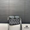 692f11b84ecd253cf1078db2 DIOR Hit The Road Canvas and Smooth Calfskin Bifold Shoulder Crossbody Bag