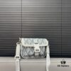 692f11b84ecd253cf1078db3 DIOR Hit The Road Canvas and Smooth Calfskin Bifold Shoulder Crossbody Bag