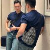 Xihan | Mechanical Buckle Classic Dior Men's Saddle Bag
