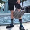 Xihan | Mechanical Buckle Classic Dior Men's Saddle Bag