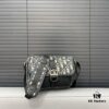 692f11e24ecd253cf1078e01 DIOR AND PARLEY Saddle Bag Unisex Crossbody Bag for Men and Women, Flap Shoulder Bag with Inlay Craftsmanship, Celebrity Must-Have Item