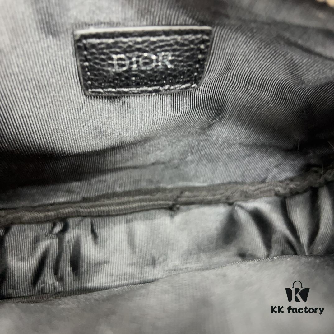 692f11e64ecd253cf1078e07 DIOR AND PARLEY Saddle Bag Unisex Crossbody Bag for Men and Women, Flap Shoulder Bag with Inlay Craftsmanship, Celebrity Must-Have Item