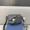 692f11fd4ecd253cf1078e36 DIOR Men's Flap Shoulder Saddle Bag in Black Canvas with Leather Trim, Long Adjustable Strap, Unisex Portable Design, Celebrity Must-Have, Crafted with Precision Inlay Workmanship, Classic and Versatile