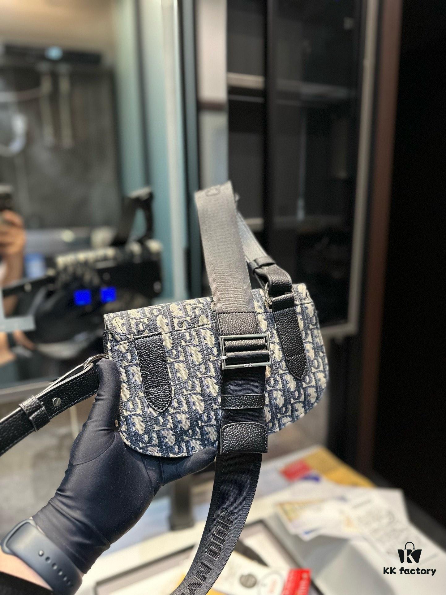 692f120c4ecd253cf1078e51 ❤️ (Gift Box Packaging) ❤️ Dior DIOR Saddle Men's Saddle Bag