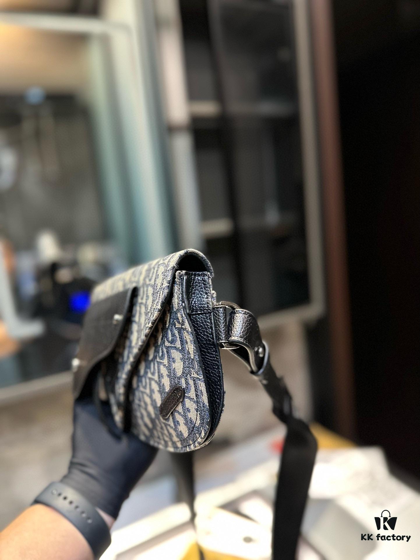 692f120d4ecd253cf1078e53 ❤️ (Gift Box Packaging) ❤️ Dior DIOR Saddle Men's Saddle Bag