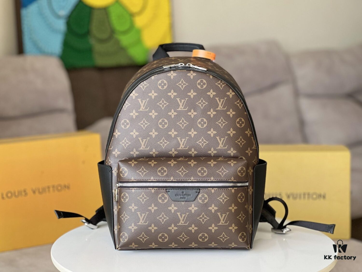 692f121a4ecd253cf1078e69 Original Leather DISCOVERY Backpack M46684 Vintage Pattern