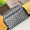 692f12244ecd253cf1078e77 DISCOVERY Leather Backpack N40514 Black Grid