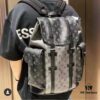 692f122a4ecd253cf1078e82 ⭐️Original Order⭐️ Faithful Reproduction⭐️ Authentic Hardware👍 Model: M45419 Silver Flower Backpack✈️ Christopher Small Backpack