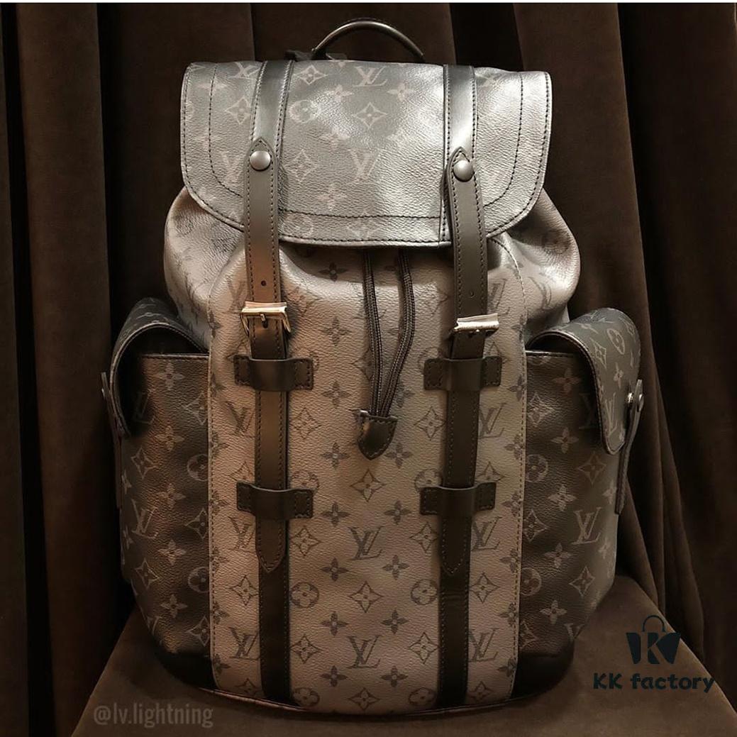 692f122c4ecd253cf1078e85 ⭐️Original Order⭐️ Faithful Reproduction⭐️ Authentic Hardware👍 Model: M45419 Silver Flower Backpack✈️ Christopher Small Backpack