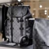 692f122c4ecd253cf1078e86 ⭐️Original Order⭐️ Faithful Reproduction⭐️ Authentic Hardware👍 Model: M45419 Silver Flower Backpack✈️ Christopher Small Backpack
