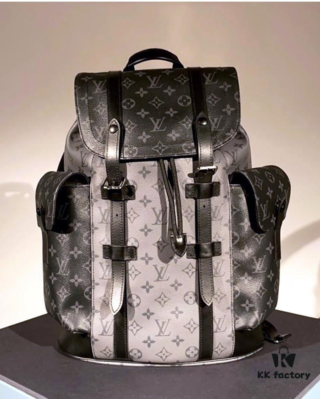 692f122c4ecd253cf1078e87 ⭐️Original Order⭐️ Faithful Reproduction⭐️ Authentic Hardware👍 Model: M45419 Silver Flower Backpack✈️ Christopher Small Backpack