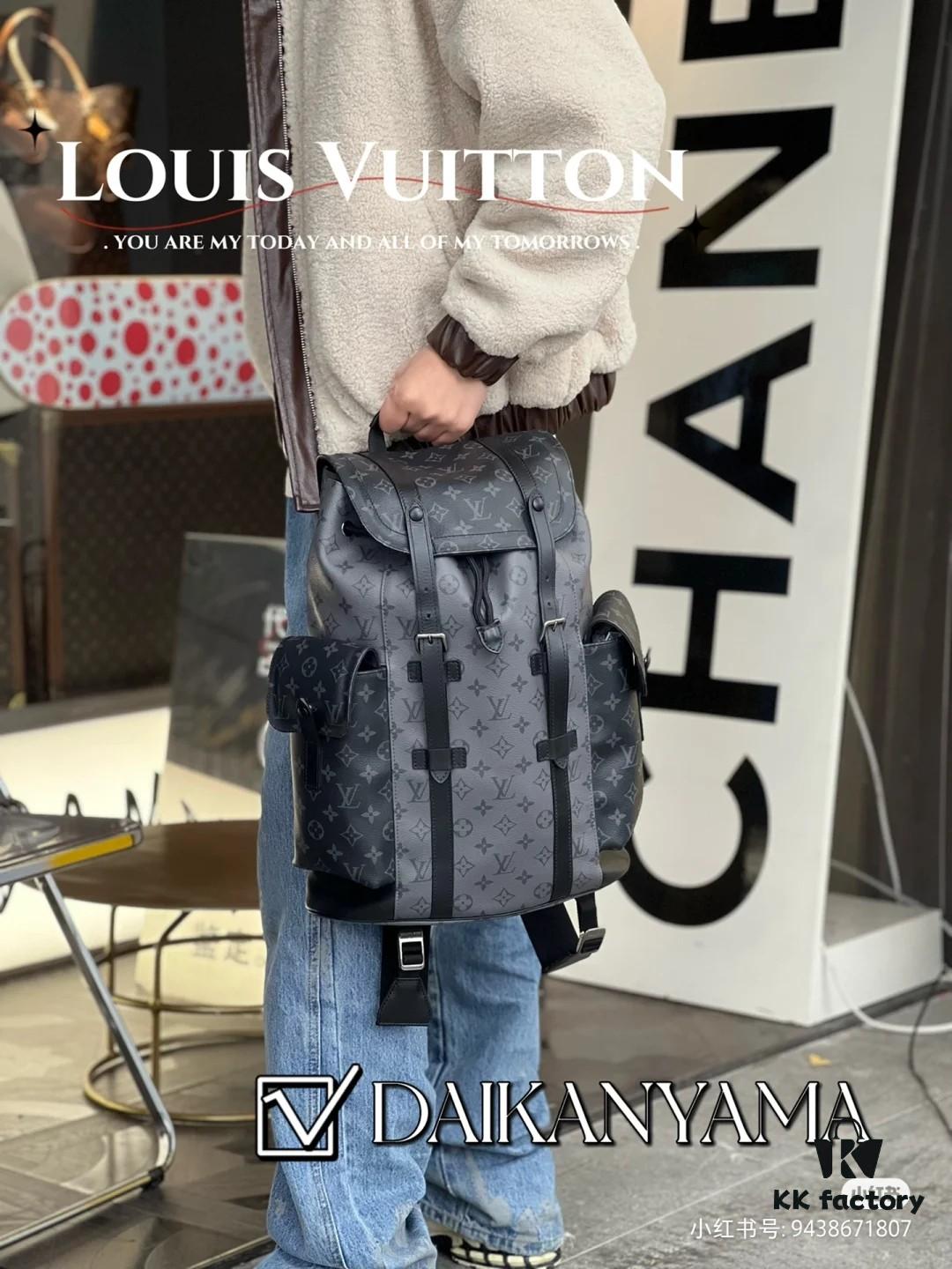 Original New Chip Version Christopher Small Bicolor Backpack Model: M46331