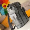 Authentic Louis Vuitton M45419 Silver Flower Backpack ✈️ Christopher Mini Backpack in Monogram Eclipse Canvas