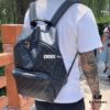 692f124a4ecd253cf1078eab ⭐️Original Order⭐️ M43186 New Black Flower Backpack ⭐️ Match Edition Development ⭐️ Original Gunmetal Hardware 🌱