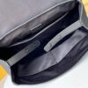 692f12724ecd253cf1078ef9 Full Steel Hardware Original Leather Takeoff Backpack M21367 Men's School Bag