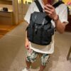 Original Chip Version 🦍 Model: M20899 Full Leather Embossed Small Backpack 🎮