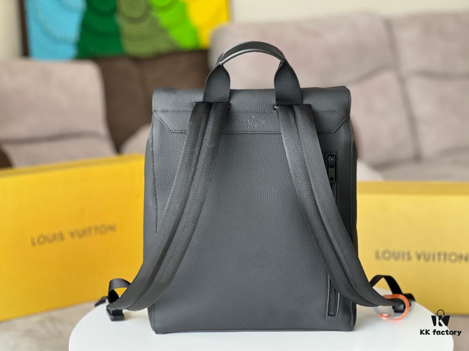 692f12774ecd253cf1078f00 Full Steel Hardware Original Leather Takeoff Backpack M21367 Men's School Bag