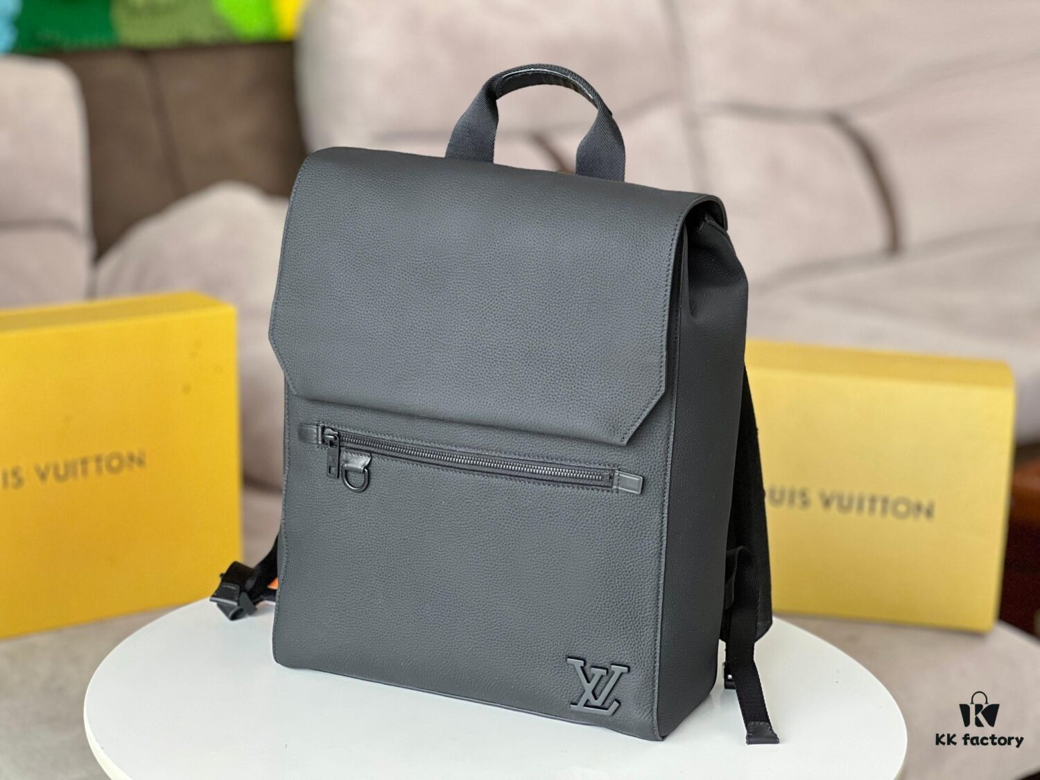 692f12784ecd253cf1078f03 Full Steel Hardware Original Leather Takeoff Backpack M21367 Men's School Bag