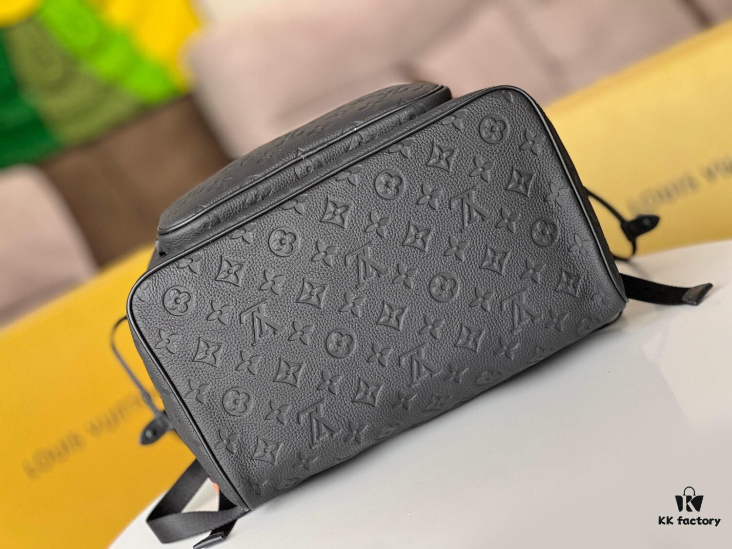 692f127f4ecd253cf1078f0e Top-Quality Original Stock M23127 Backpack with Re-Encoded Chip - Premium Matte Cowhide, Taurillon Leather with Embossed Monogram Pattern