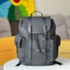 692f12804ecd253cf1078f11 Genuine Original Chip Version 🍾 Model: M20899 Full Leather Embossed Small Backpack 🎮 This Christopher Backpack Features a Compact Classic Design