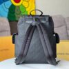 692f12814ecd253cf1078f12 Genuine Original Chip Version 🍾 Model: M20899 Full Leather Embossed Small Backpack 🎮 This Christopher Backpack Features a Compact Classic Design